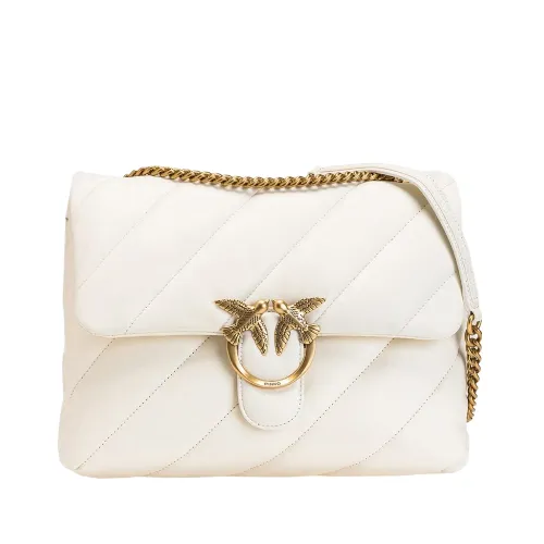 BIG LOVE BAG PUFF MAXI QUILT — white