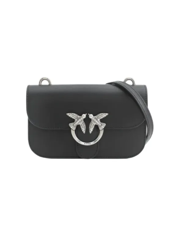 CLASSIC LOVE BAG BELL SIMPLY — black/silver