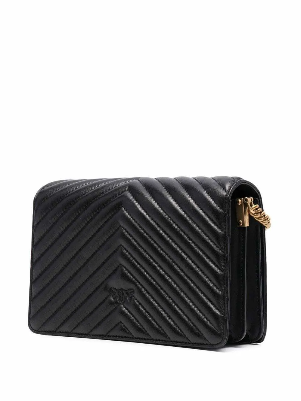 CLASSIC LOVE BAG CLICK CHEVRON — black — фото 4