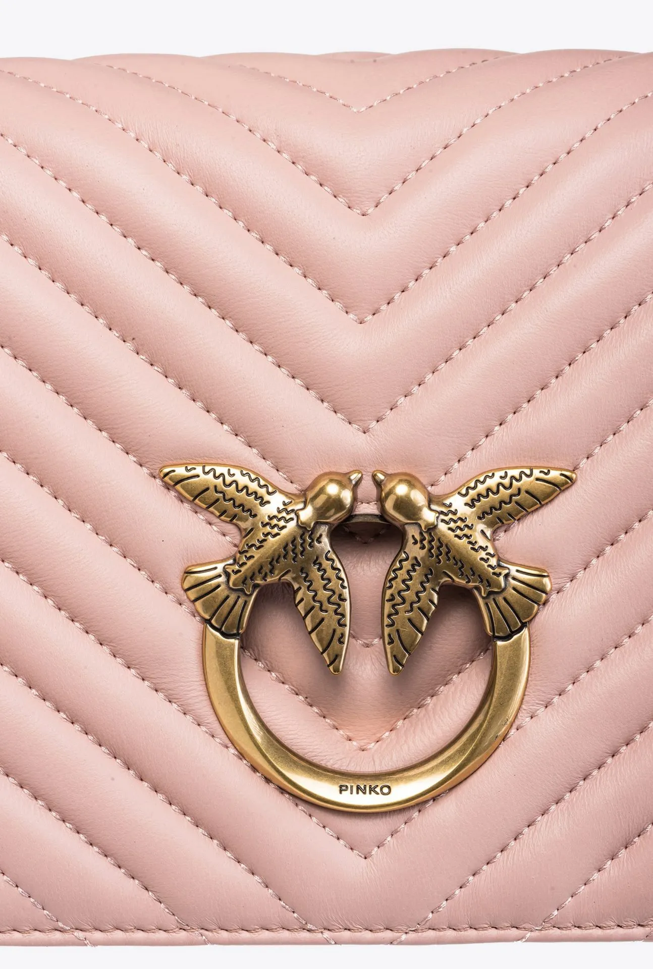 CLASSIC LOVE BAG CLICK CHEVRON — pink — фото 4