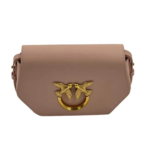 CLASSIC LOVE BAG CLICK EXAGON SIMPLY — pink / antique gold