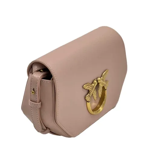 CLASSIC LOVE BAG CLICK EXAGON SIMPLY — pink / antique gold