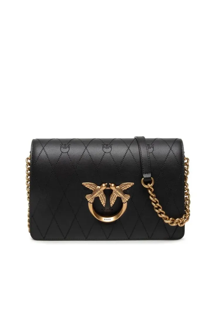CLASSIC LOVE BAG CLICK WAVE LOGO — black