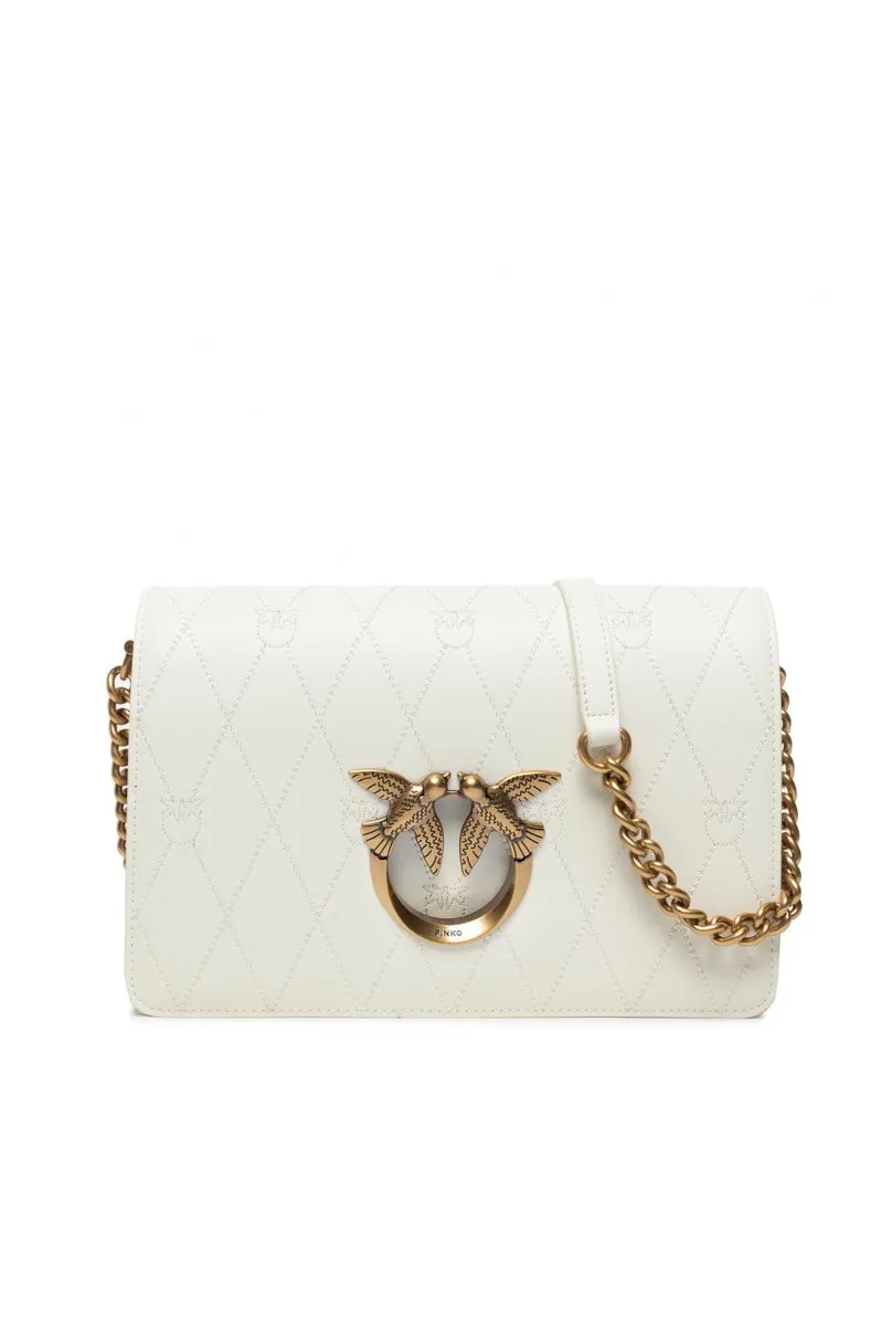 CLASSIC LOVE BAG CLICK WAVE LOGO — white