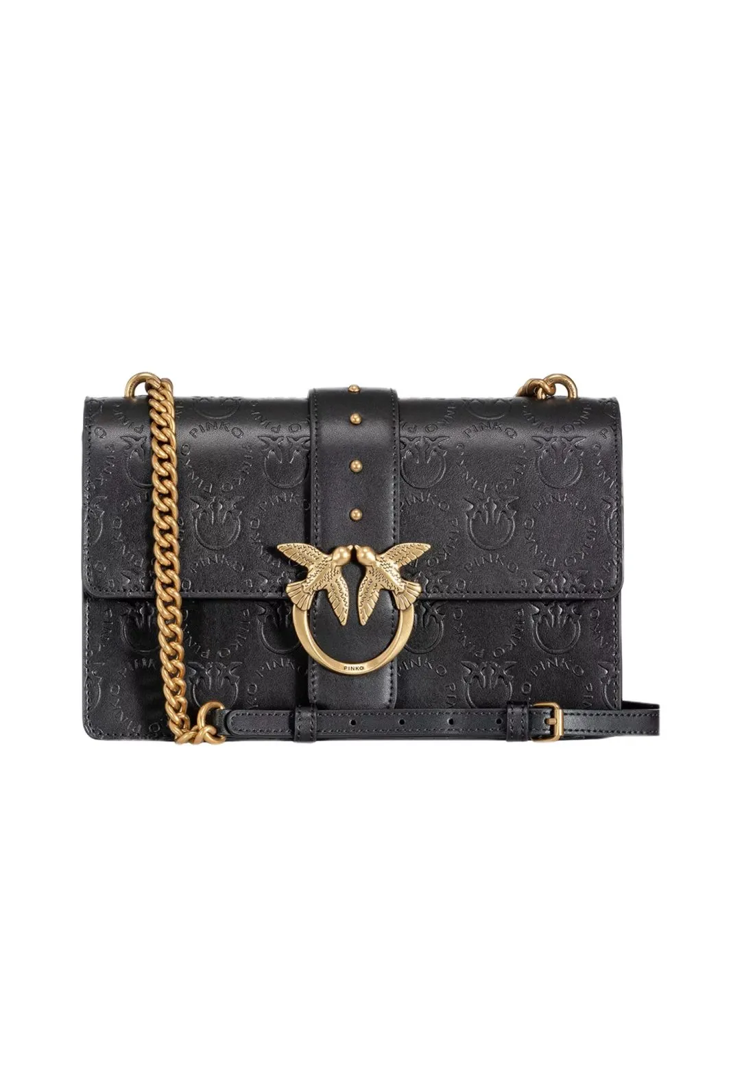 CLASSIC LOVE BAG ICON NEW MONOGRAM — black