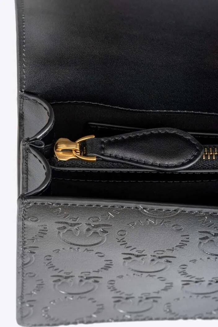 CLASSIC LOVE BAG ICON NEW MONOGRAM — black — фото 4