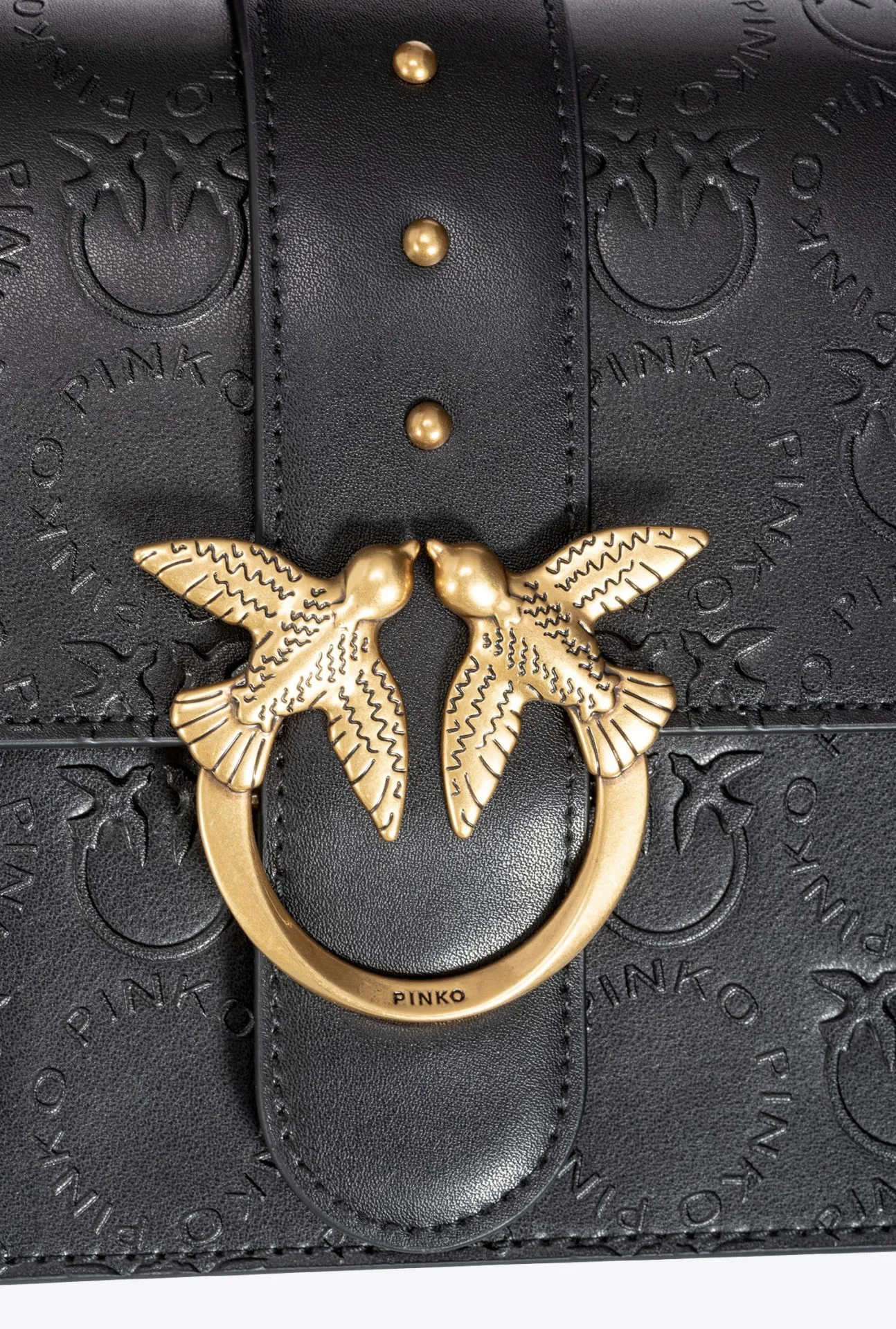 CLASSIC LOVE BAG ICON NEW MONOGRAM — black — фото 3
