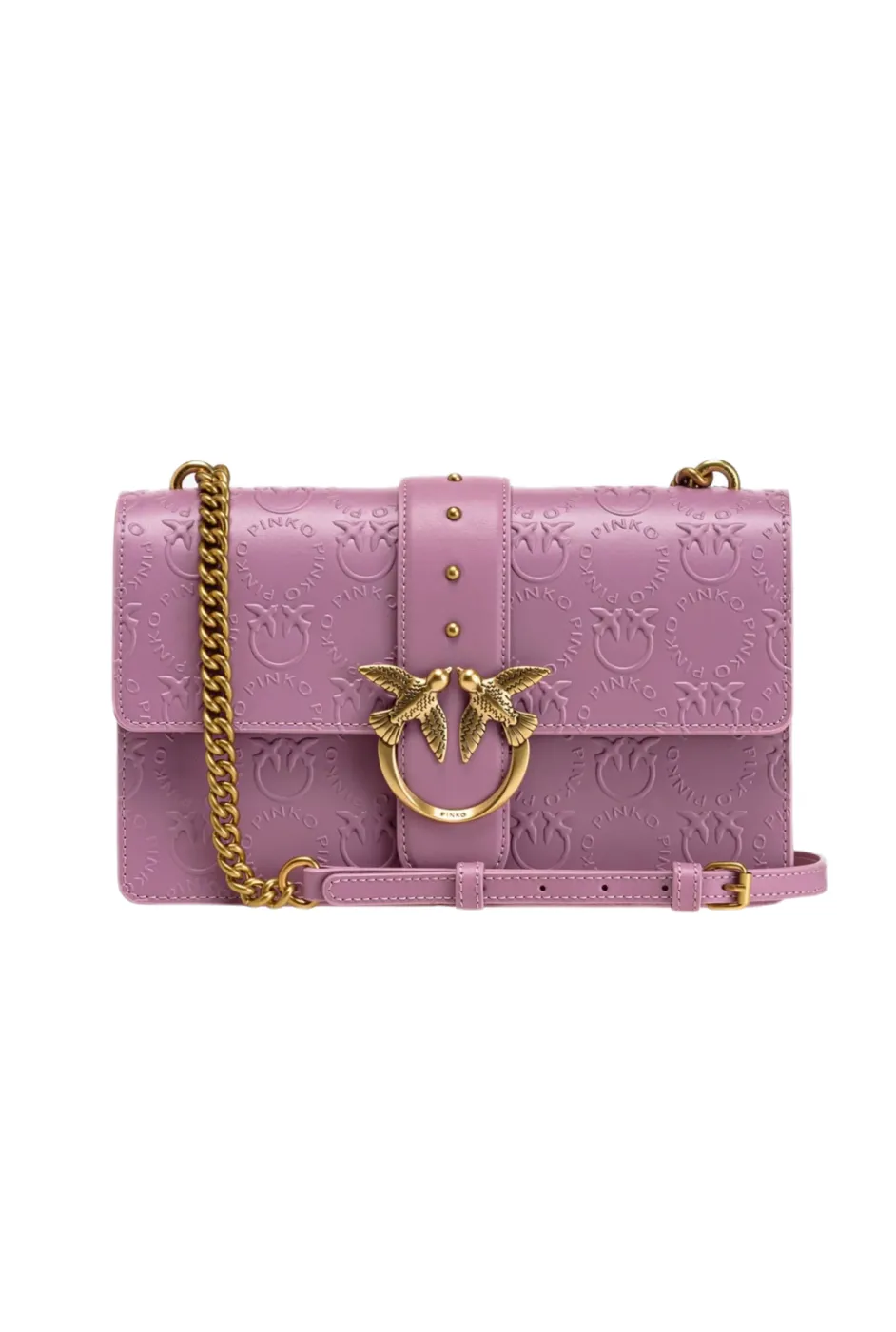 CLASSIC LOVE BAG ICON NEW MONOGRAM — pink