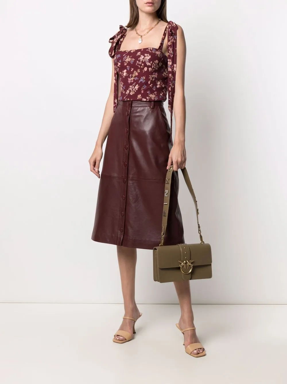 CLASSIC LOVE BAG ICON SIMPLY TI AMO — ashen walnut