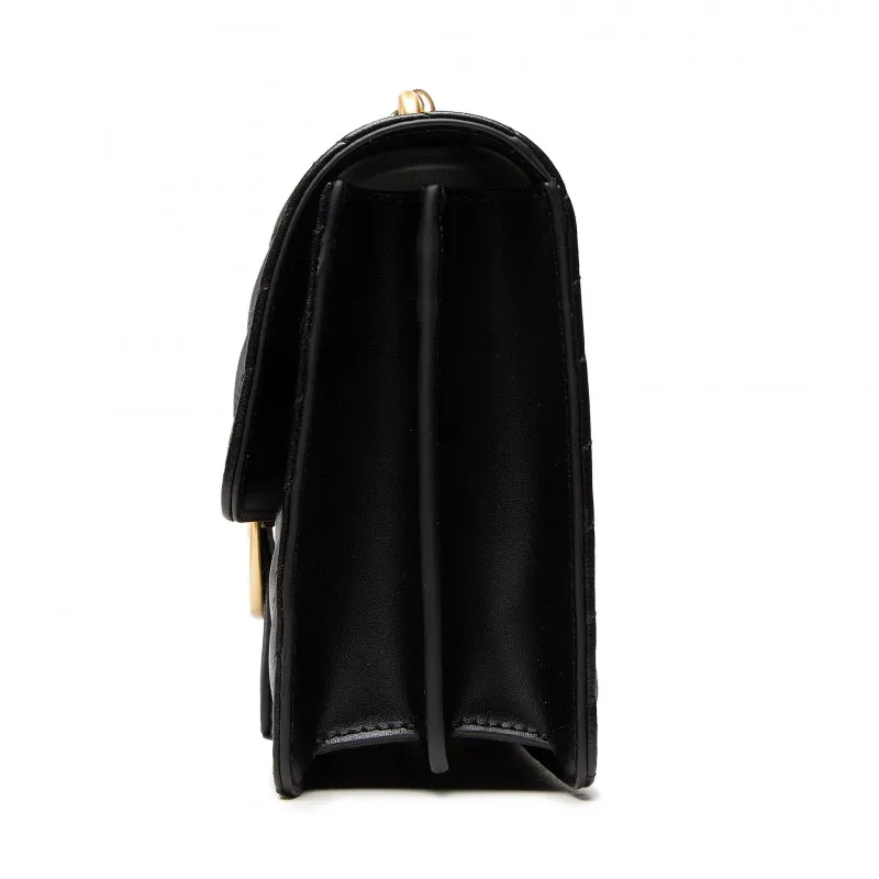 CLASSIC LOVE BAG ICON V QUILT — black — фото 4