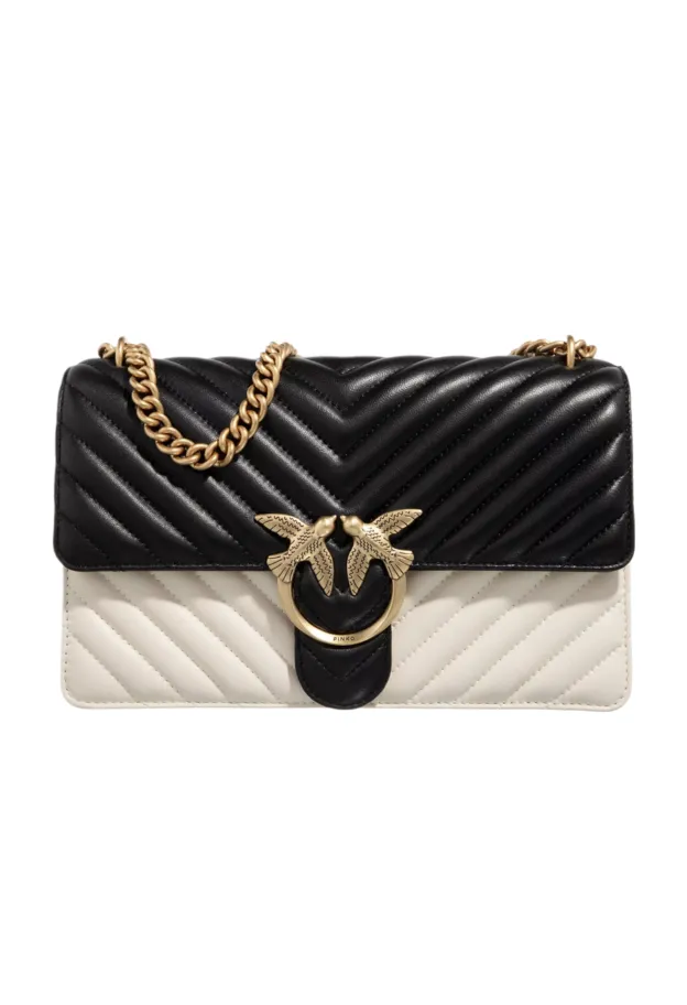 CLASSIC LOVE BAG ONE CHEVRON — double colour