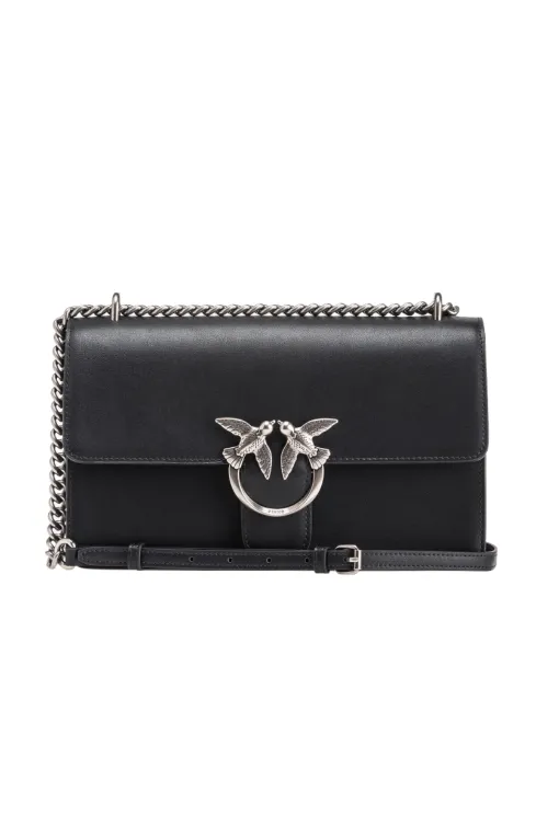 CLASSIC LOVE BAG ONE SIMPLY — black/silver