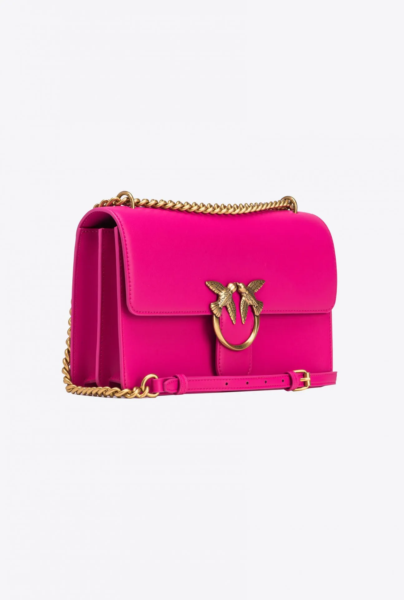 CLASSIC LOVE BAG ONE SIMPLY — pink-antique gold