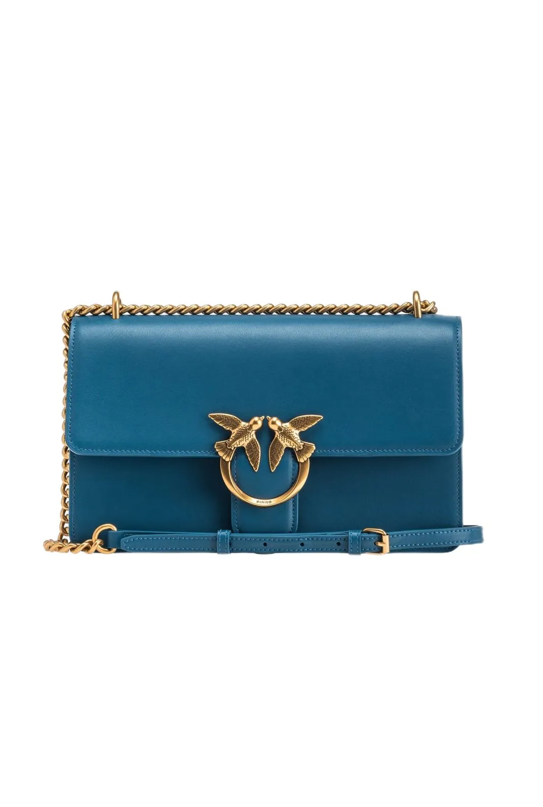 CLASSIC LOVE BAG ONE SIMPLY — teal-antique gold