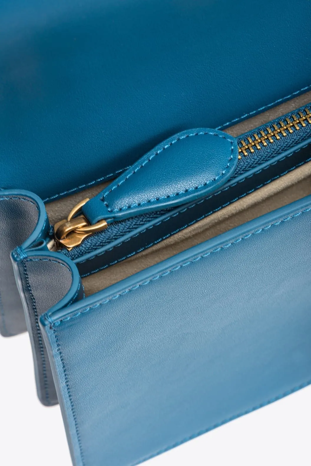 CLASSIC LOVE BAG ONE SIMPLY — teal-antique gold