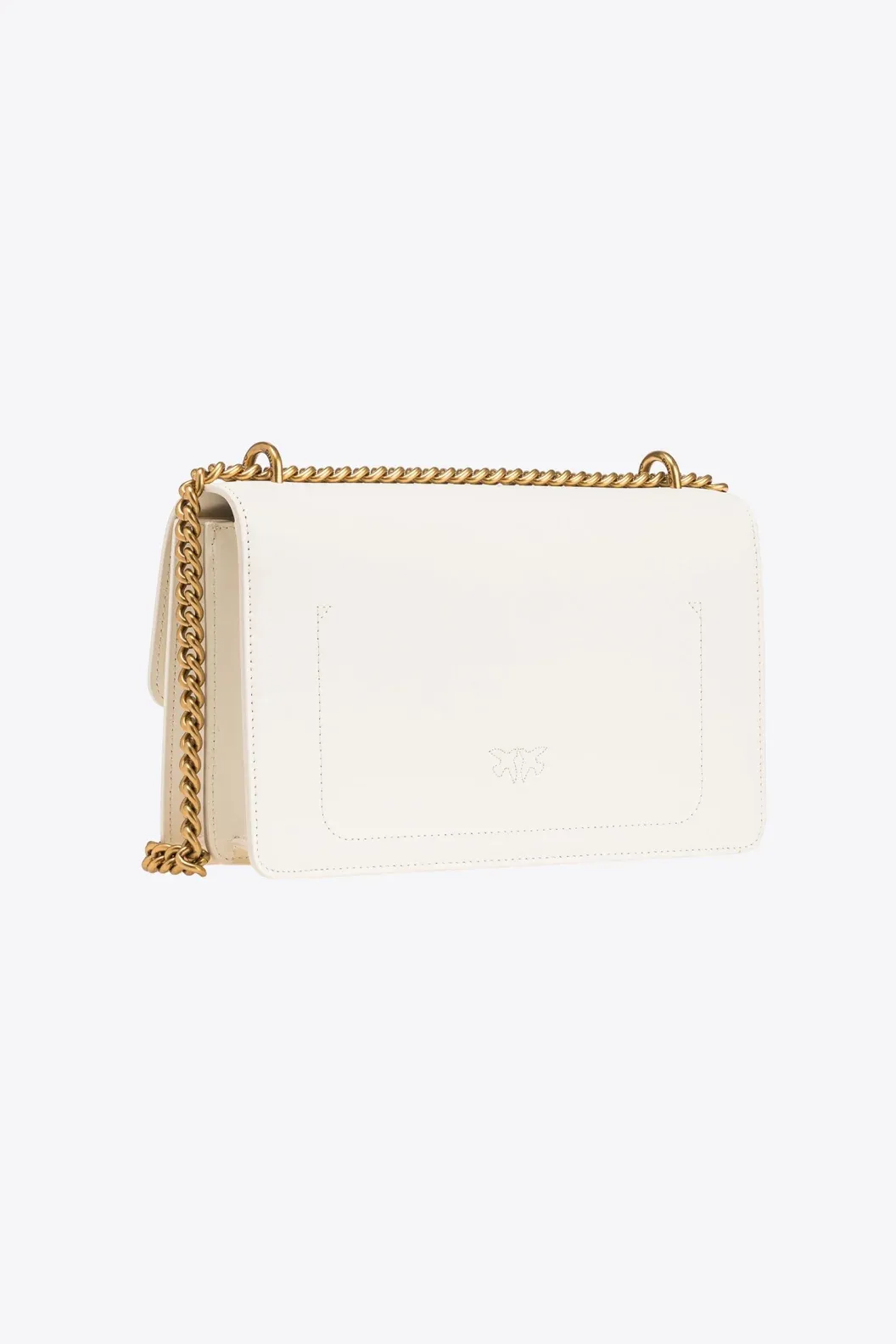 CLASSIC LOVE BAG ONE SIMPLY — white/gold