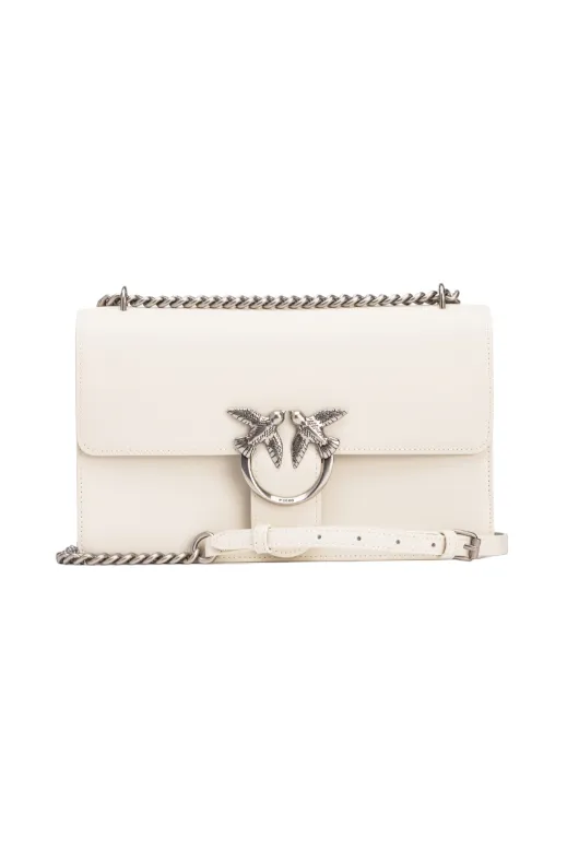 CLASSIC LOVE BAG ONE SIMPLY — white/silver