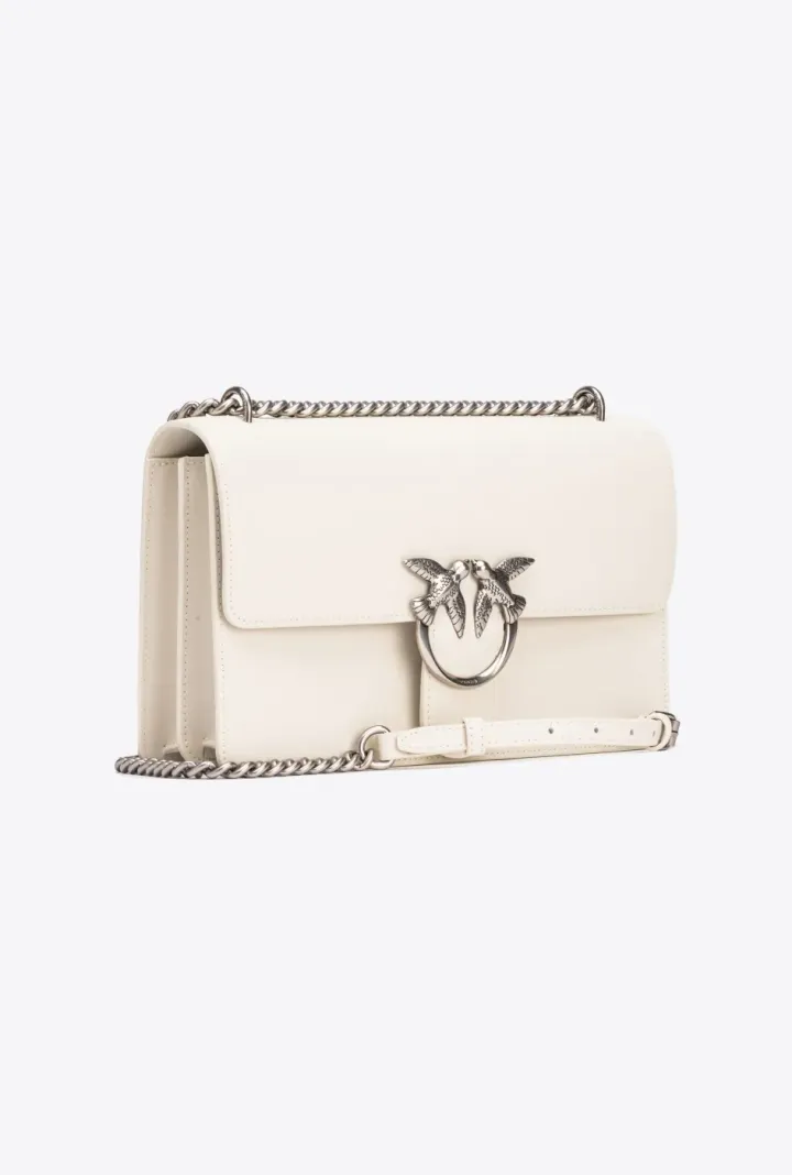CLASSIC LOVE BAG ONE SIMPLY — white/silver