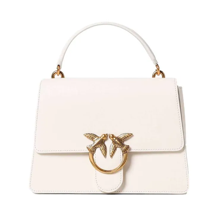 CLASSIC LOVE BAG ONE TOP HANDLE LIGHT SIMPLY — Light/Gold