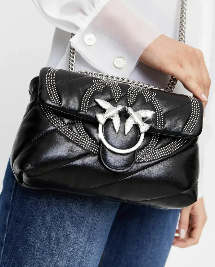 CLASSIC LOVE BAG PUFF MAXI QUILT — black