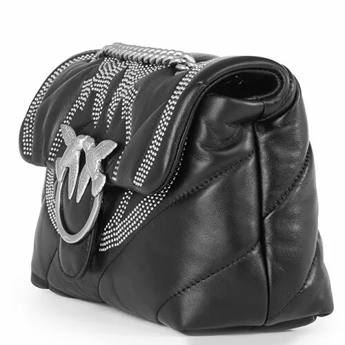 CLASSIC LOVE BAG PUFF MAXI QUILT — black — фото 4