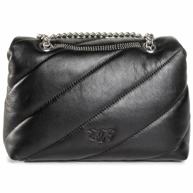 CLASSIC LOVE BAG PUFF MAXI QUILT — black — фото 3