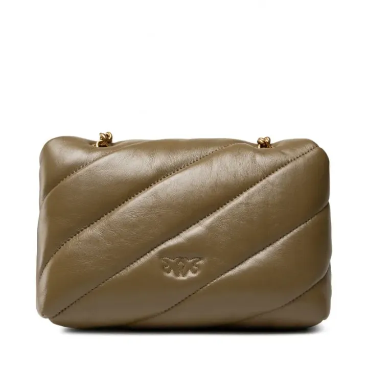CLASSIC LOVE BAG PUFF MAXI QUILT JEWEL — ashen walnut