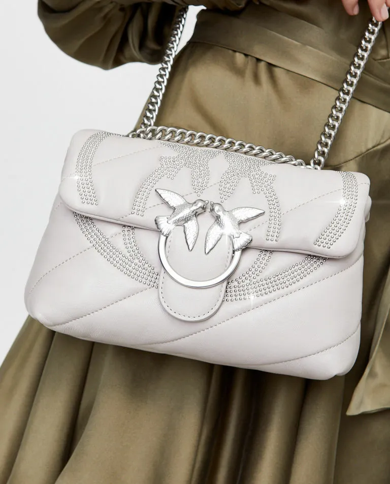 CLASSIC LOVE BAG PUFF MAXI QUILT — white — фото 2