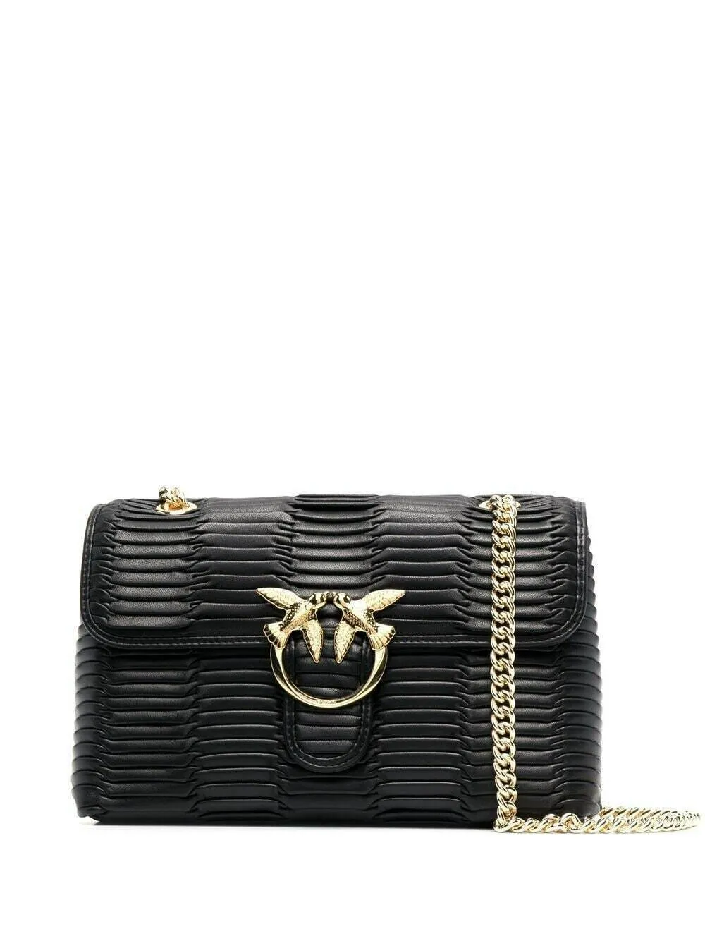 CLASSIC LOVE BAG PUFF ORIGAMI — black