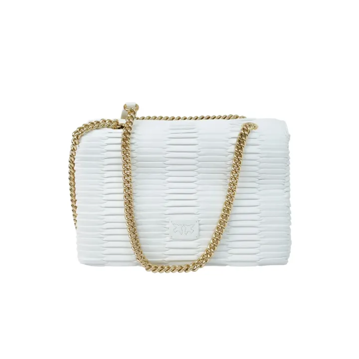 CLASSIC LOVE BAG PUFF ORIGAMI — white
