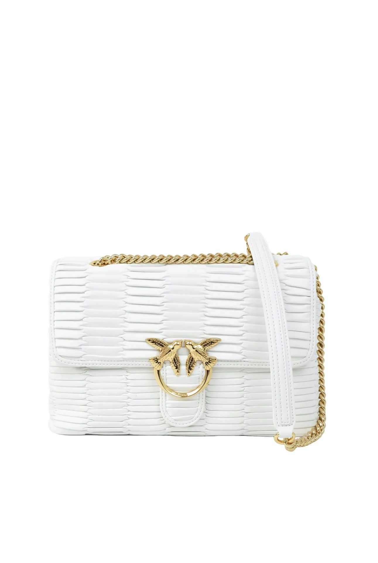CLASSIC LOVE BAG PUFF ORIGAMI — white