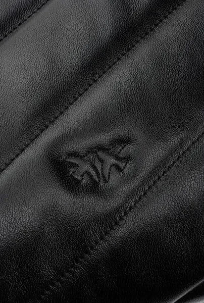CLASSIC LOVE BAG PUFF QUILT — black/silver — фото 4