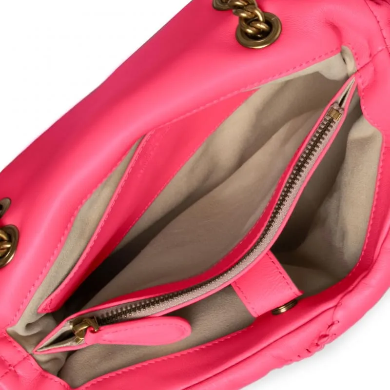 CLASSIC LOVE BAG PUFF RUFFLE — fuchsia — фото 4