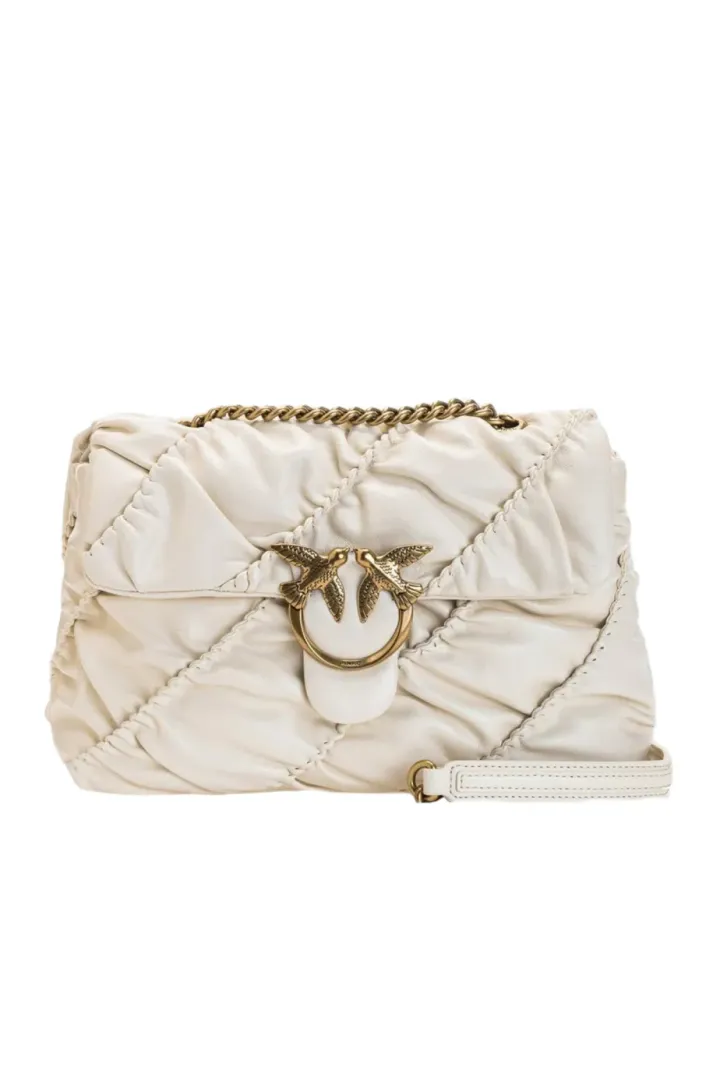 CLASSIC LOVE BAG PUFF RUFFLE — white