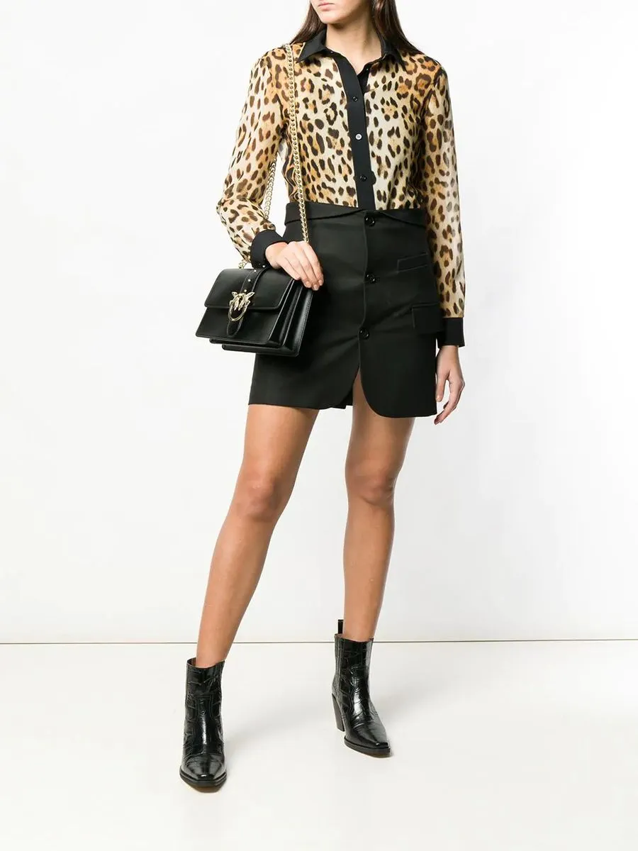 CLASSIC LOVE BAG SIMPLY — black/gold