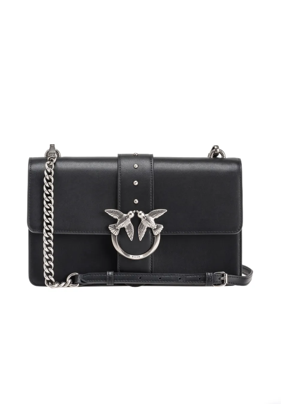 CLASSIC LOVE BAG SIMPLY — black/silver