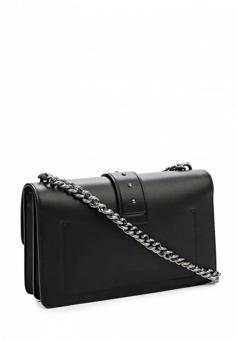 CLASSIC LOVE BAG SIMPLY — black/silver — фото 5