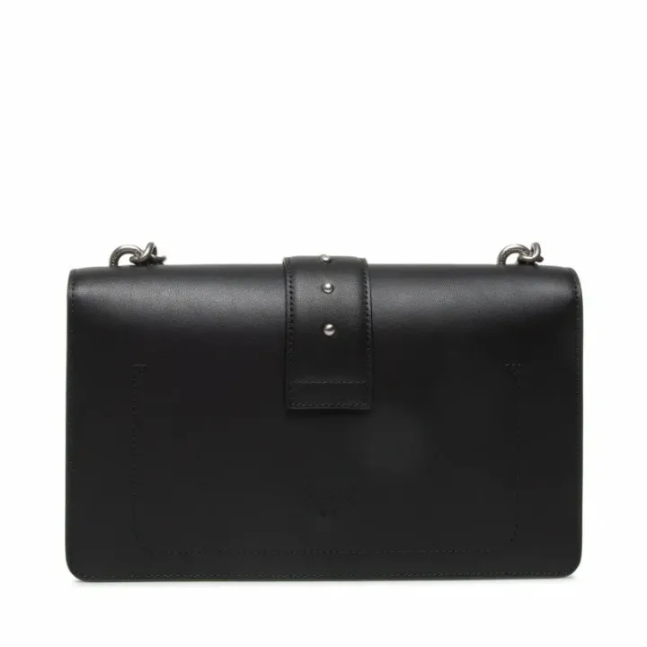 CLASSIC LOVE BAG SIMPLY MINI HEARTS — black/silver