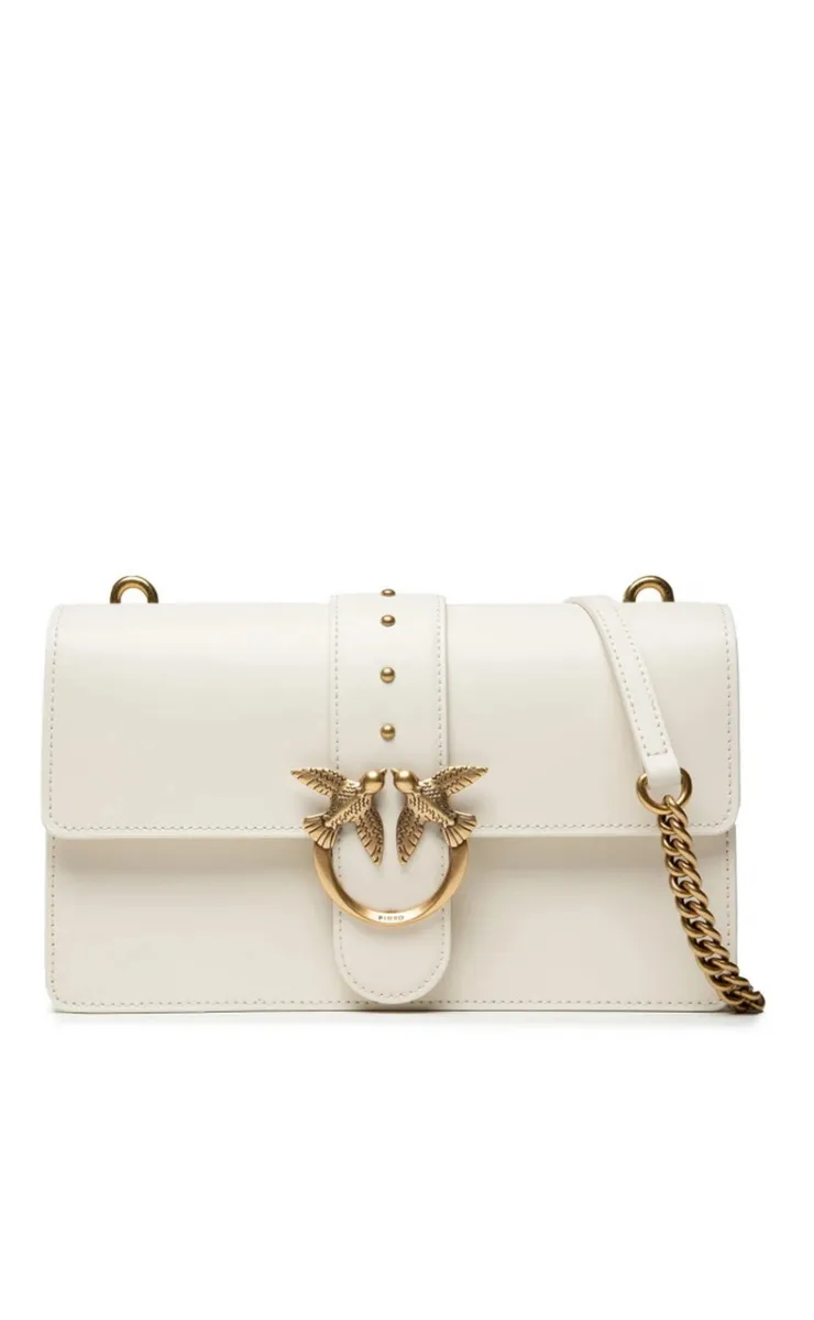 CLASSIC LOVE BAG SIMPLY — white/gold