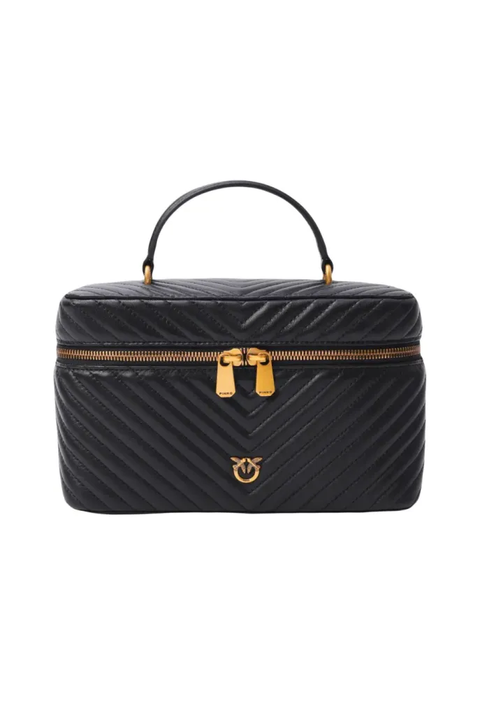 CLASSIC LOVE PUFF CL SHEEP NAPPA — black
