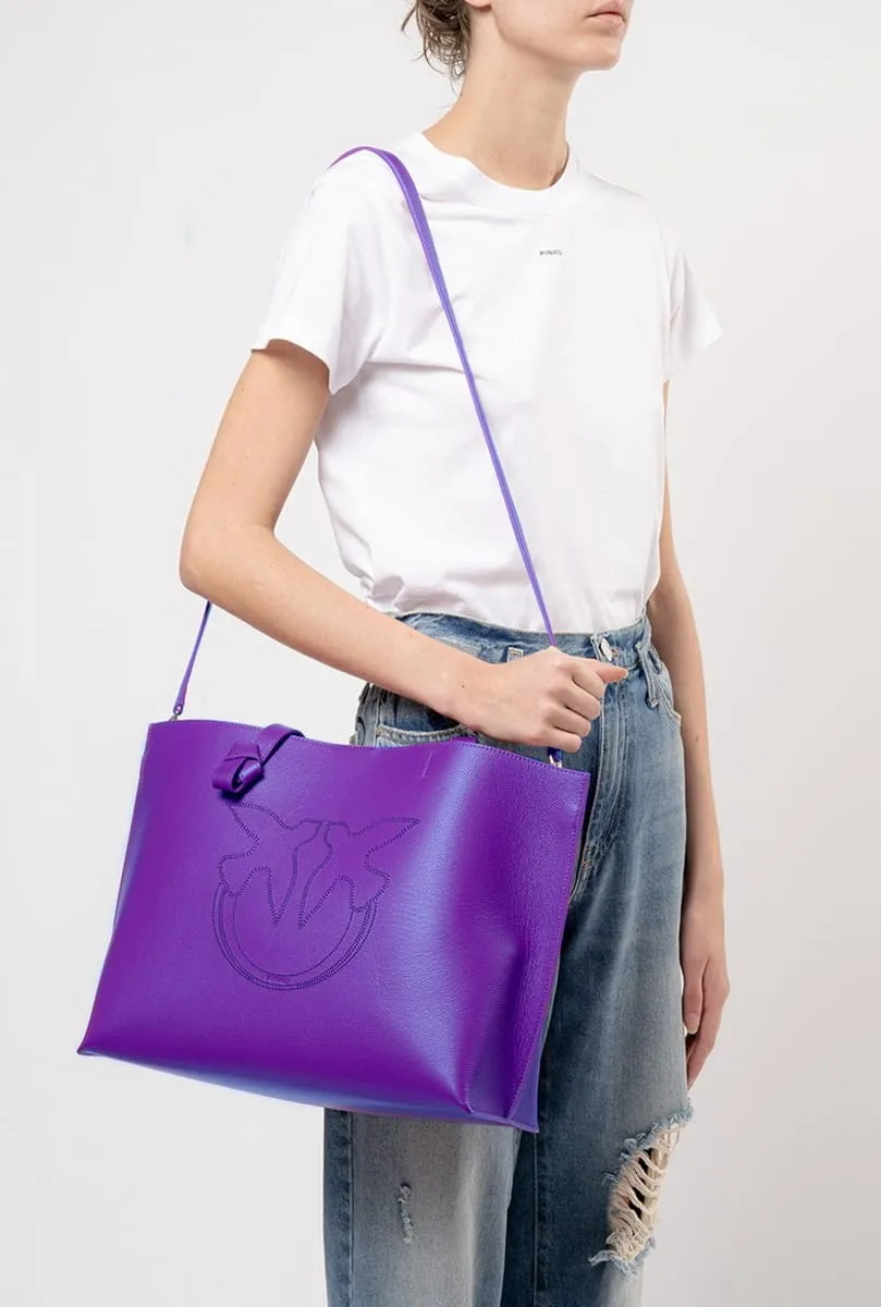 EVERYDAY SHOPPER BAG — purple