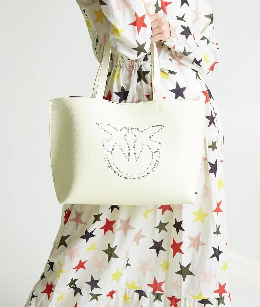 EVERYDAY SHOPPER BAG — white
