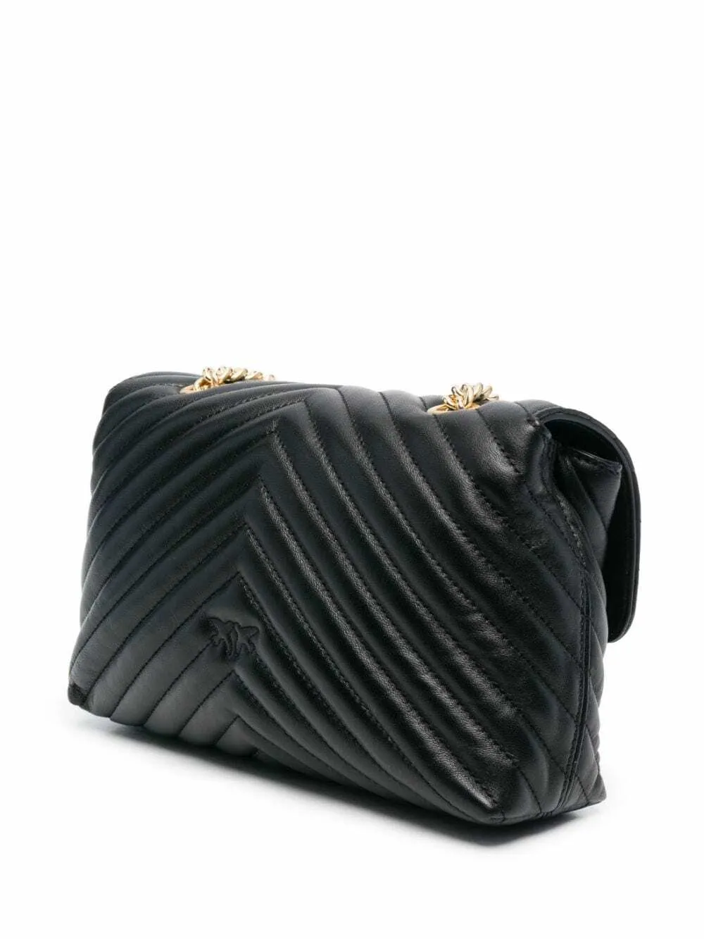 LADY LOVE BAG PUFF — black gold — фото 3