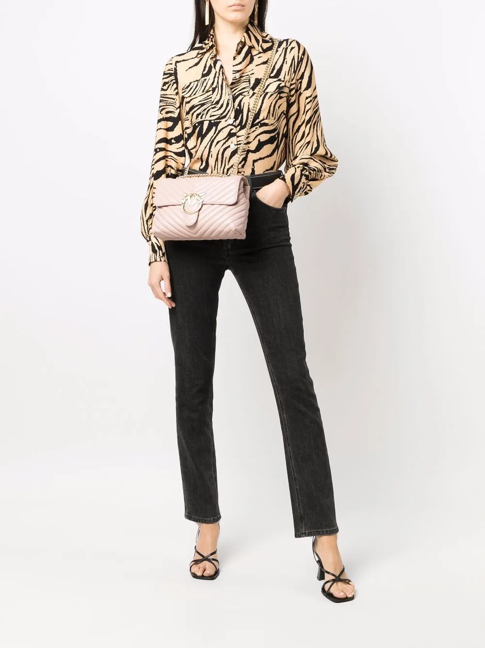 LADY LOVE BAG PUFF — pink gold — фото 2
