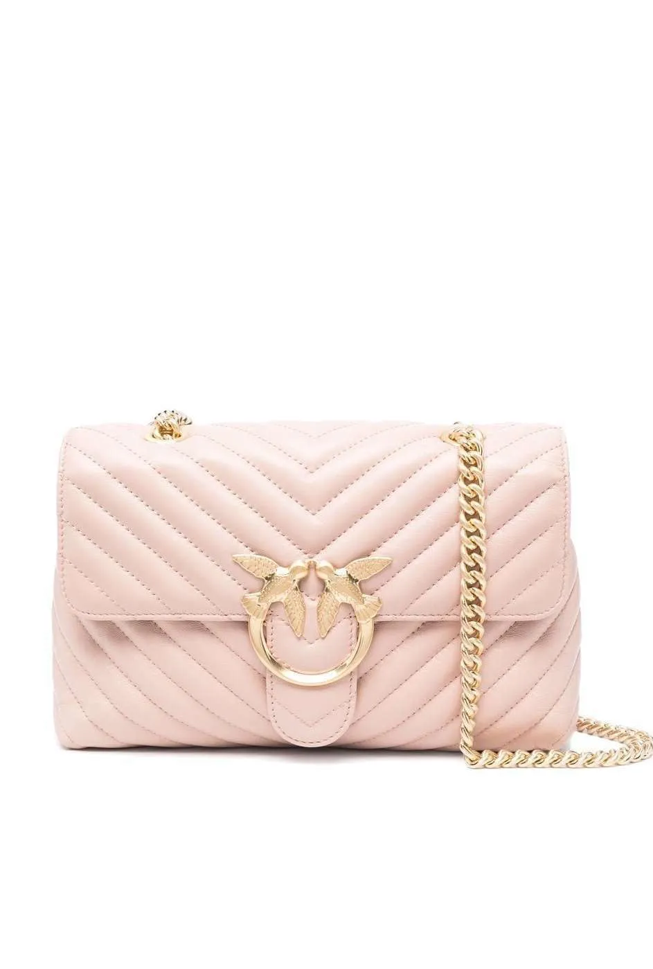 LADY LOVE BAG PUFF — pink gold — фото 1
