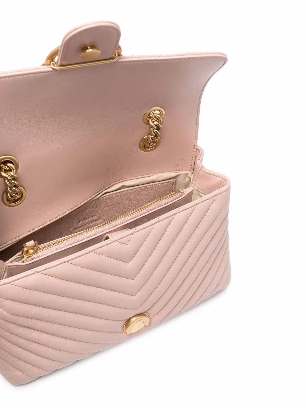 LADY LOVE BAG PUFF — pink gold — фото 4