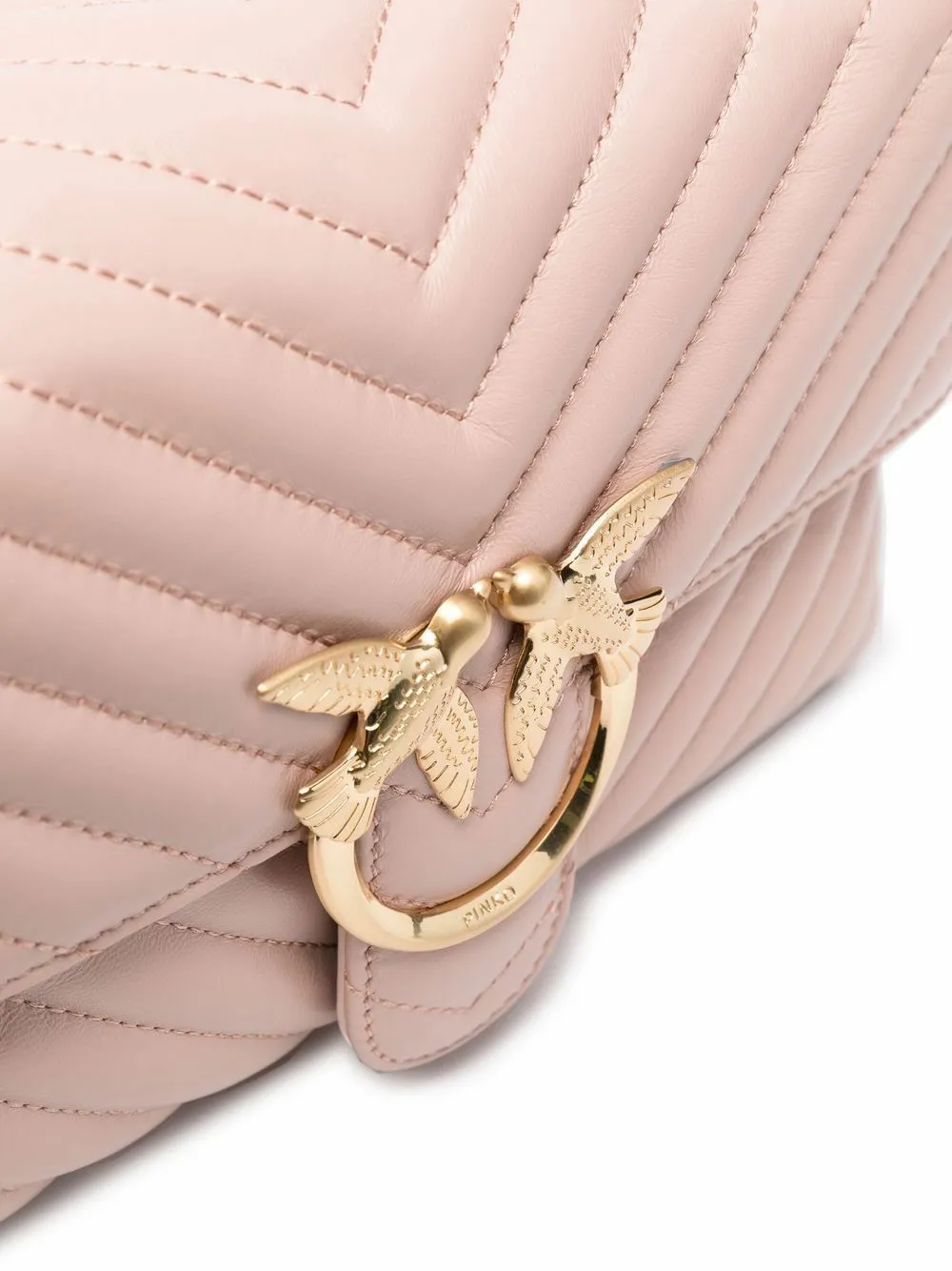 LADY LOVE BAG PUFF — pink gold — фото 5