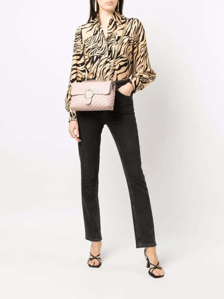 LADY LOVE BAG PUFF — pink gold