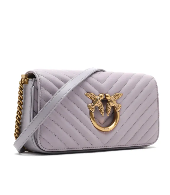 LOVE BAG CLICK BAGUETTE — dusty Lavender