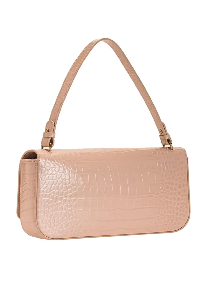 LOVE BAG CLICK BAGUETTE — dusty pink